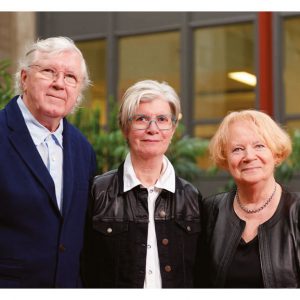 Michel Laurier, Louise Maillhot et Huguette Vanier