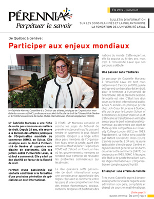 Couverture Bulletin Pérennia no 8