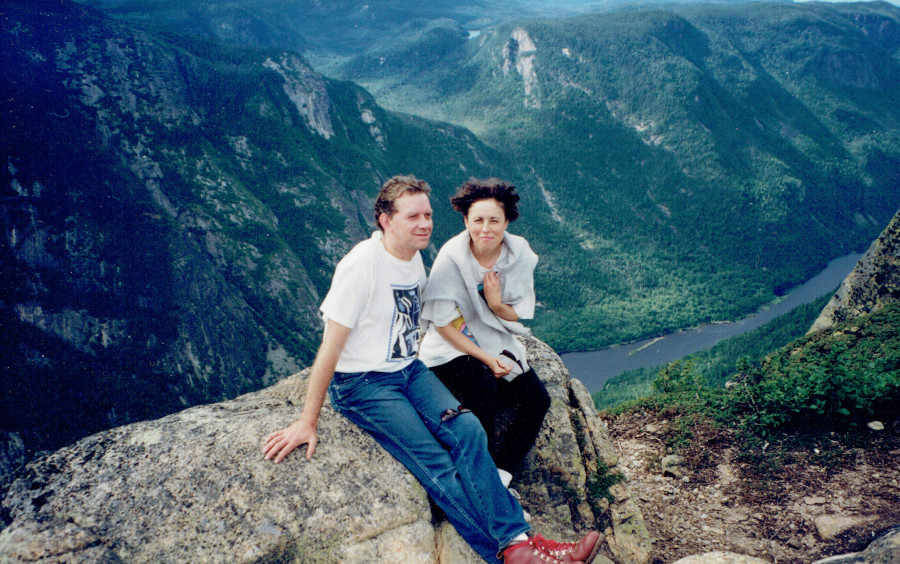 Jacques Legrand et Francine Girard à l'Acropole-des-draveurs