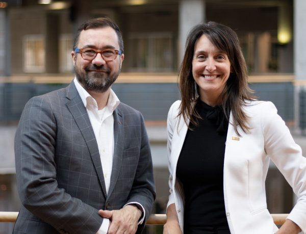 François Gélineau et Caroline Girard