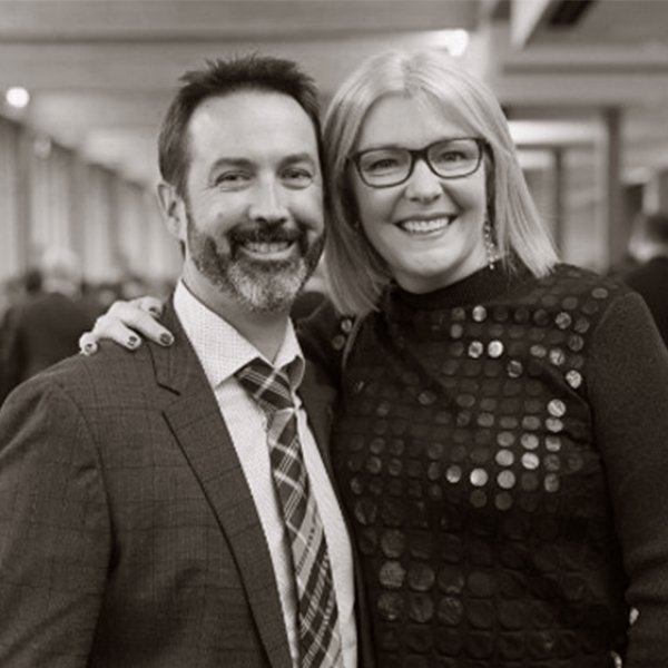Nicholas Pedneault et Jessie Boissonneault, 65e membres du programme philanthropique Les Cent-Associés de l'Université Laval